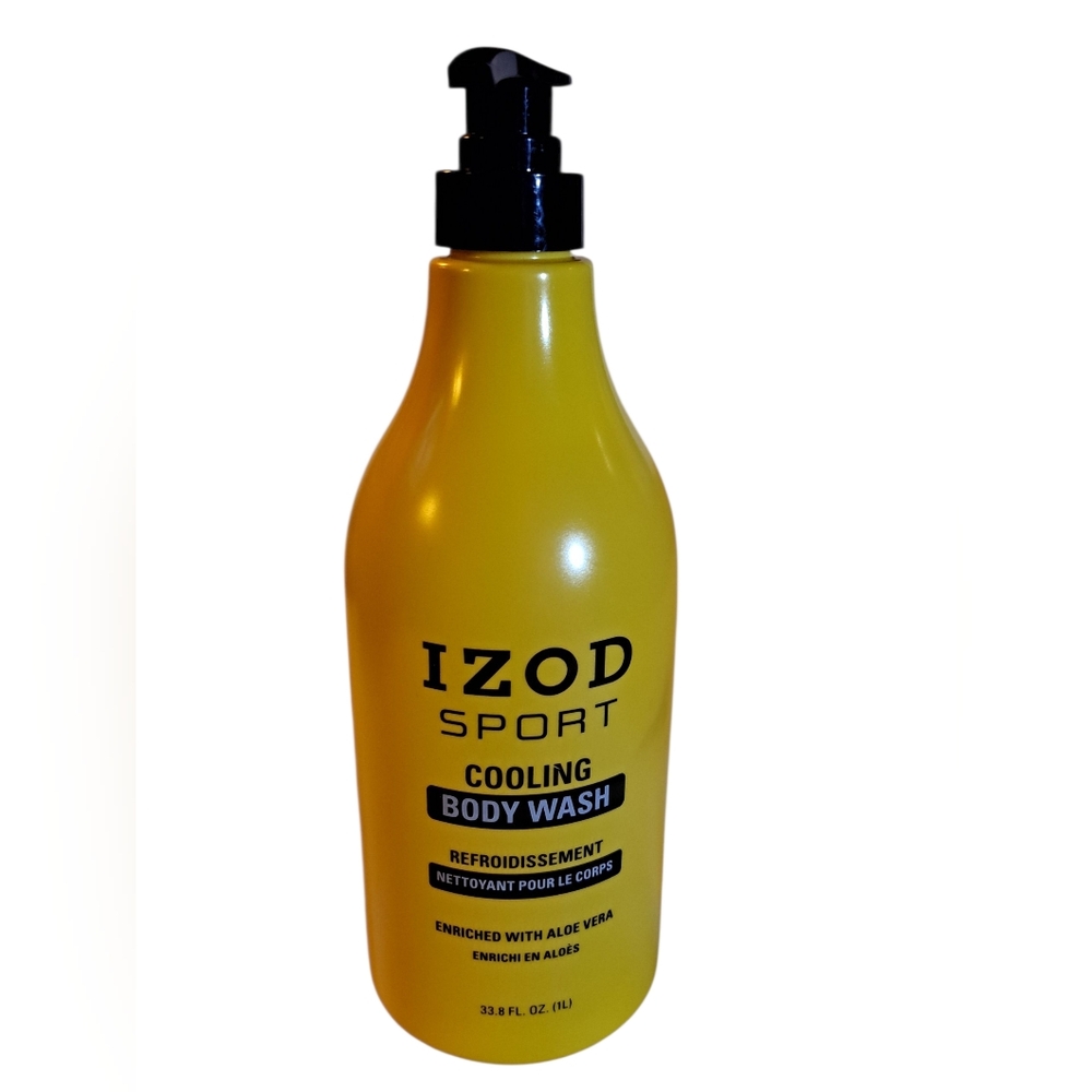Izod Sport Cooling Body Wash For Men with Aloe Vera 33.8 fl oz